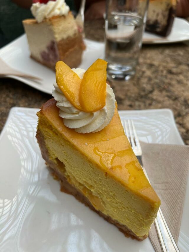 Cheesecake at Marriott Vienna