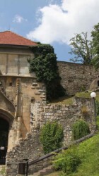 Going up Bratislavský hrad Going up Bratislavský hrad