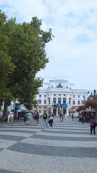 Square leading to Slovak National Theatre