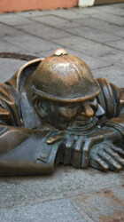 Man at work Man at work